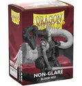 Dragon Shield 100 Count Box Matte Non Glare Blood Red - Dragon Shield Card Sleeves — Supplies