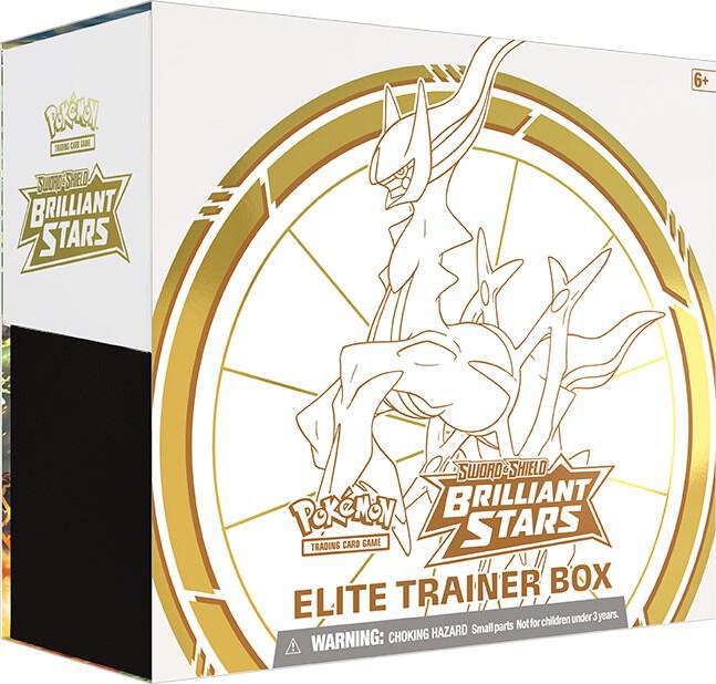 Brilliant Stars Elite Trainer Box - SWSH09: Brilliant Stars — Pokemon