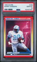 1990 SCORE #325 BARRY SANDERS PSA 10