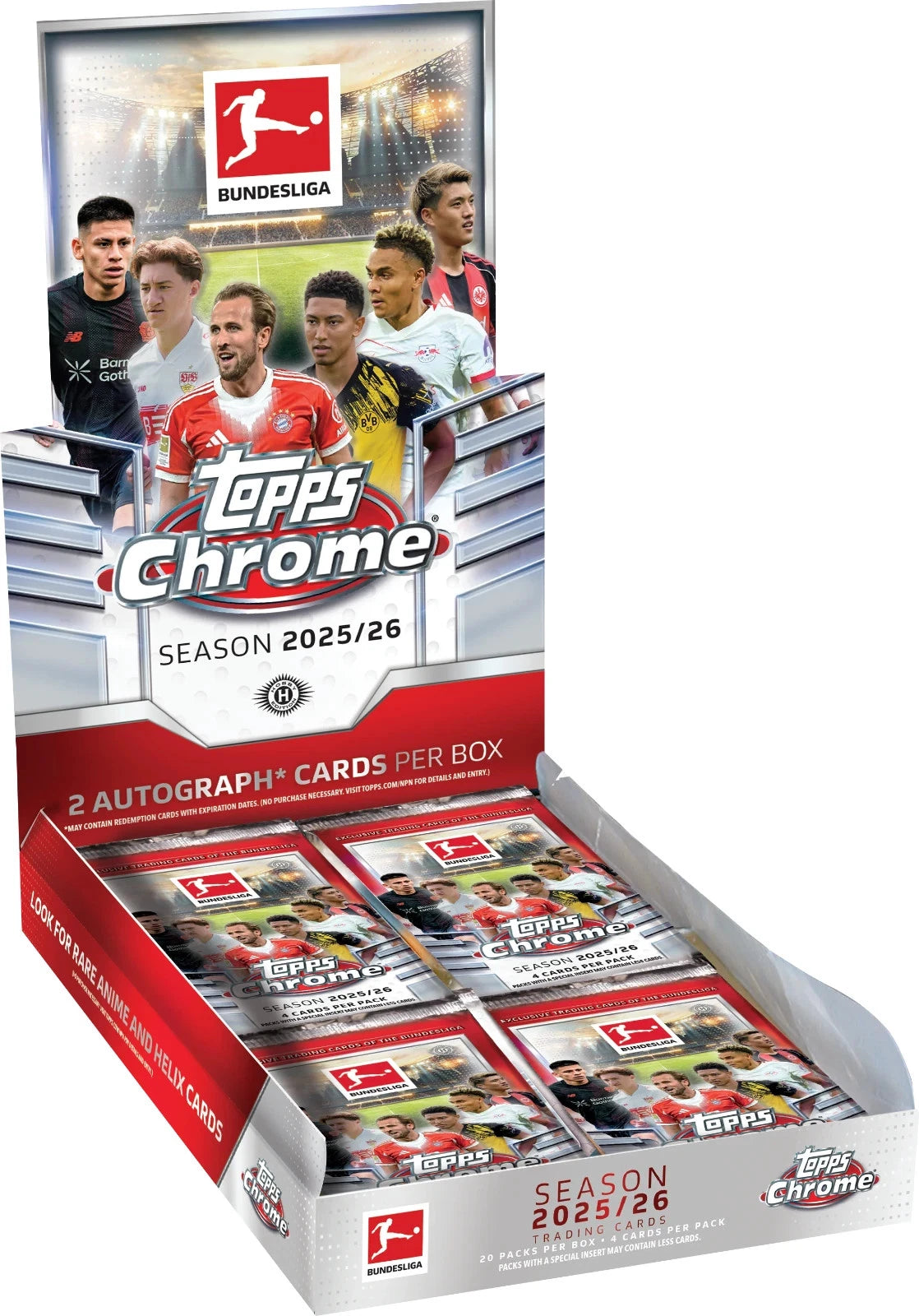 2025-26 Topps Chrome Bundesliga Hobby Box — Sports Trading Cards
