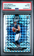 2024 PANINI MOSAIC #301 CALEB WILLIAMS MOSAIC - PSA 8 — Sports Trading Cards
