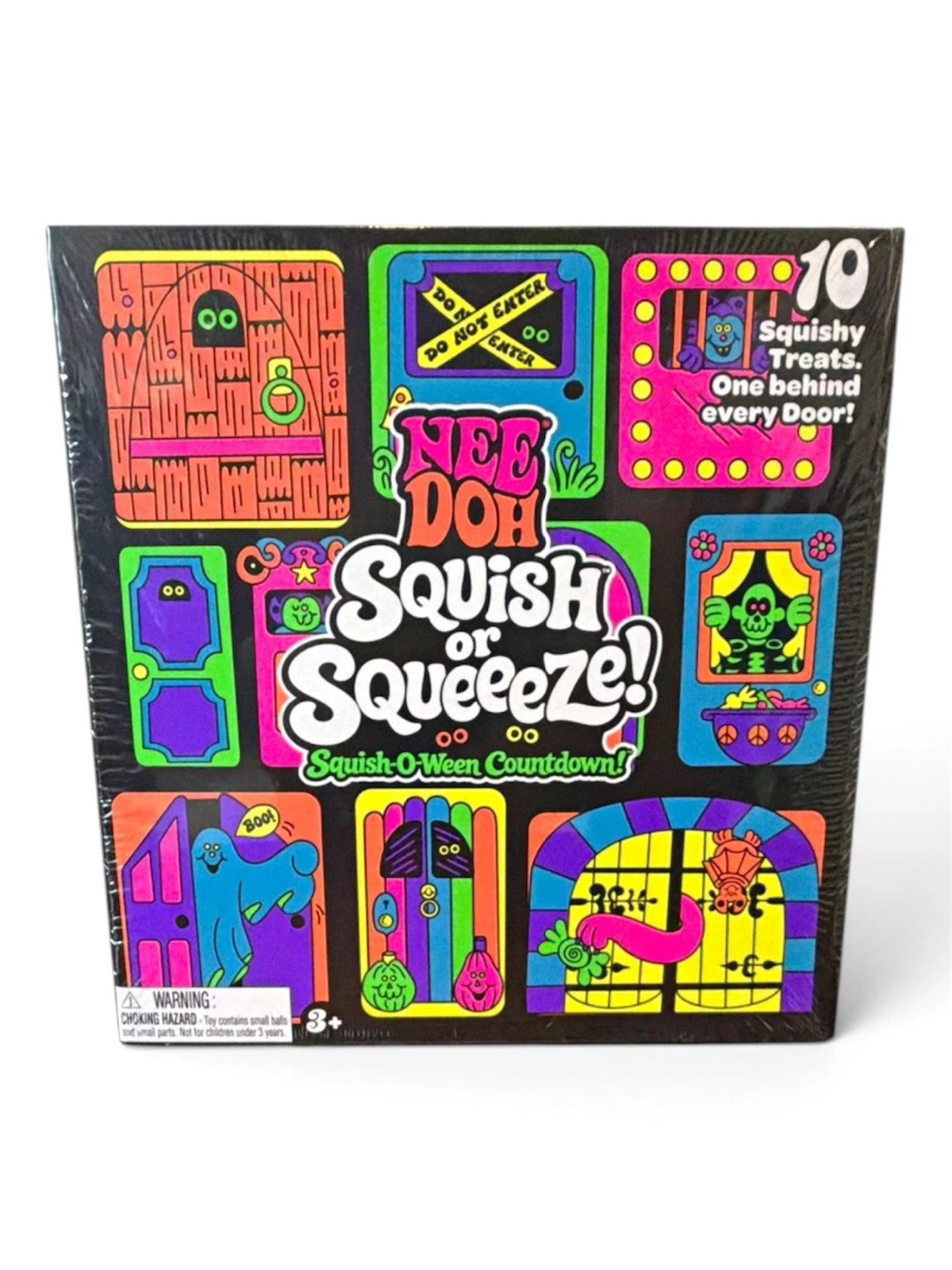 Needoh Squish or Squeeze Squish-O-Ween Countdown