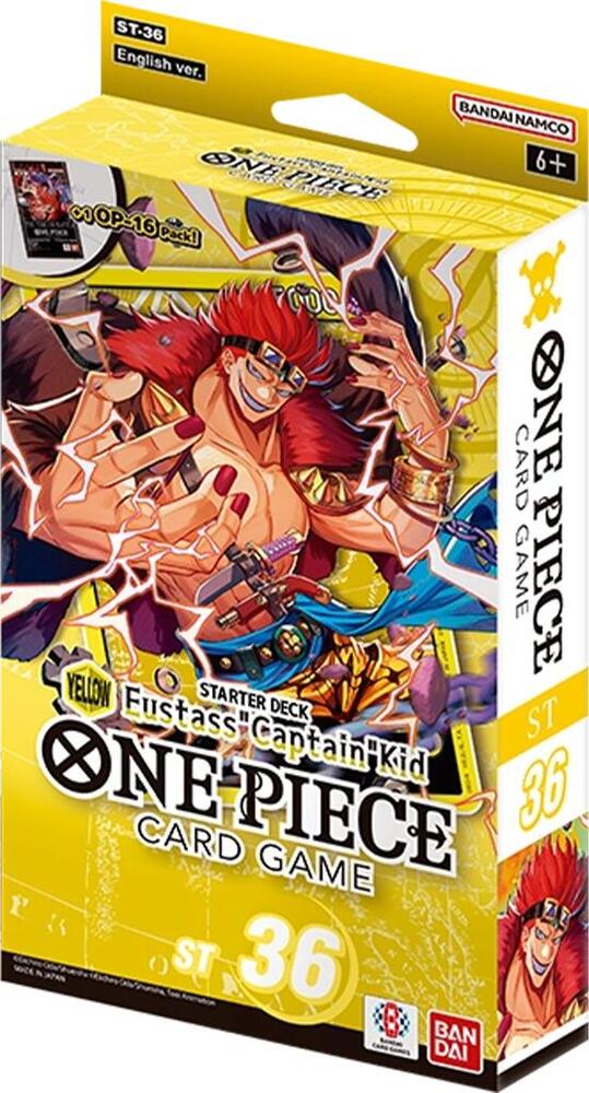Starter Deck 36: YELLOW Eustass ”Captain” Kid ST-36