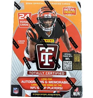 2024 Panini NFL Totally Certified Football Blaster Box — Sports Trading Cards