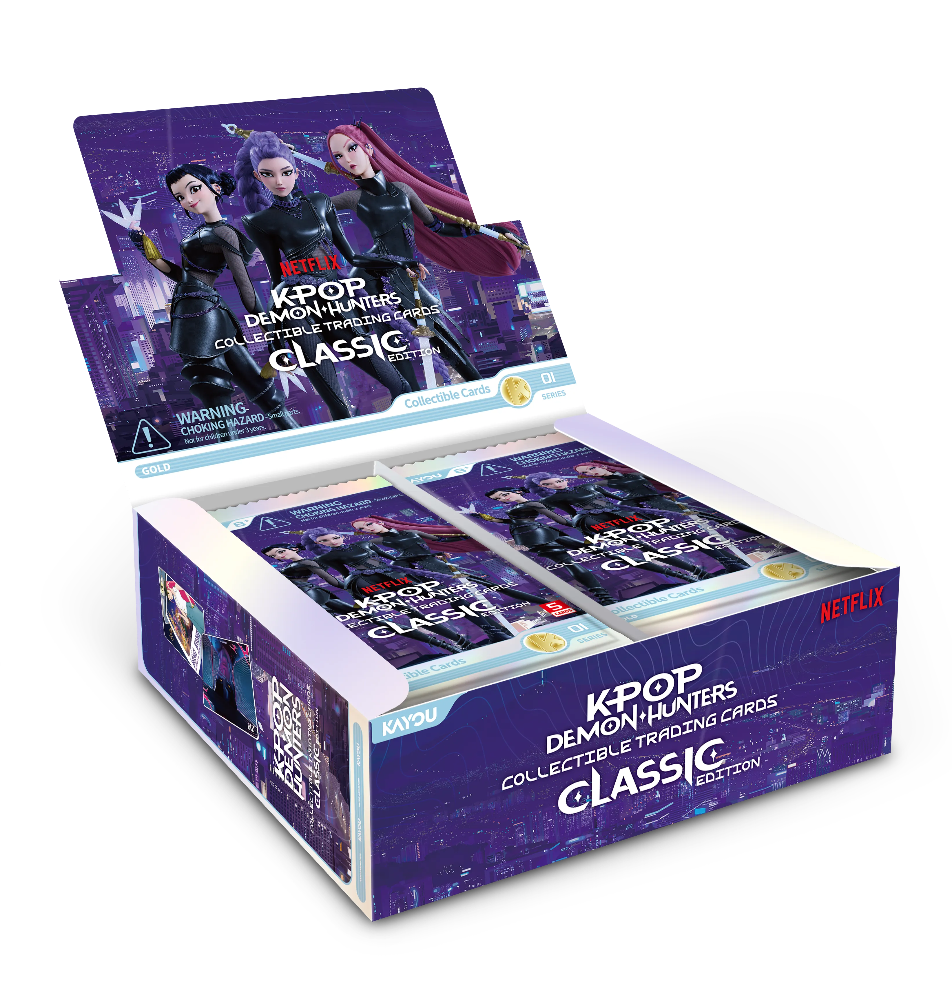 Kayou K-POP Demon Hunters Series 1 Trading Cards Classic Edition Box