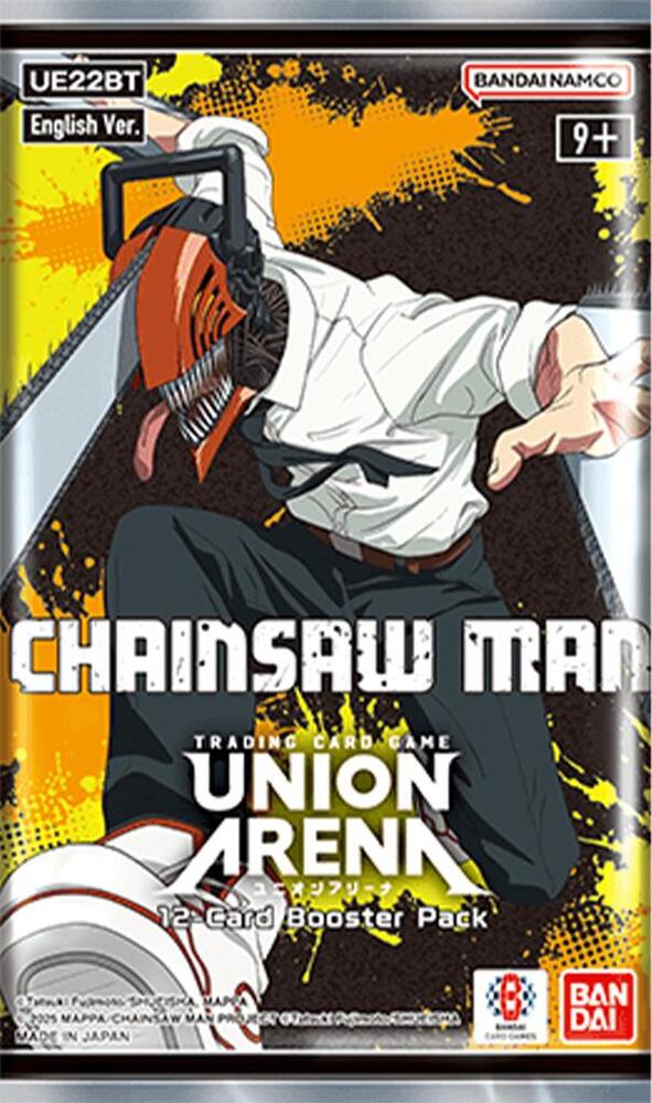Union Arena CHAINSAW MAN Sleeved Booster Pack - UE22BT