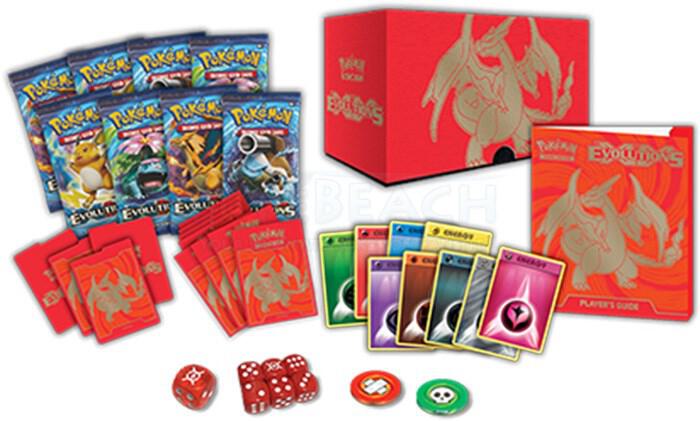 XY Evolutions Elite Trainer Box [Mega Charizard Y] - XY - Evolutions (EVO) — Trading Cards
