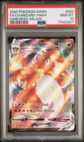 2020 POKEMON SWORD & SHIELD DARKNESS ABLAZE #020 FA/CHARIZARD VMAX DARKNESS ABLAZE PSA 10