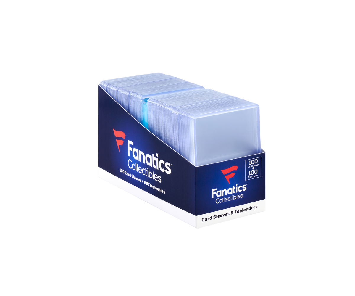 FANATICS SLEEVE TOPLOADER COMBO PACK 100 COUNT