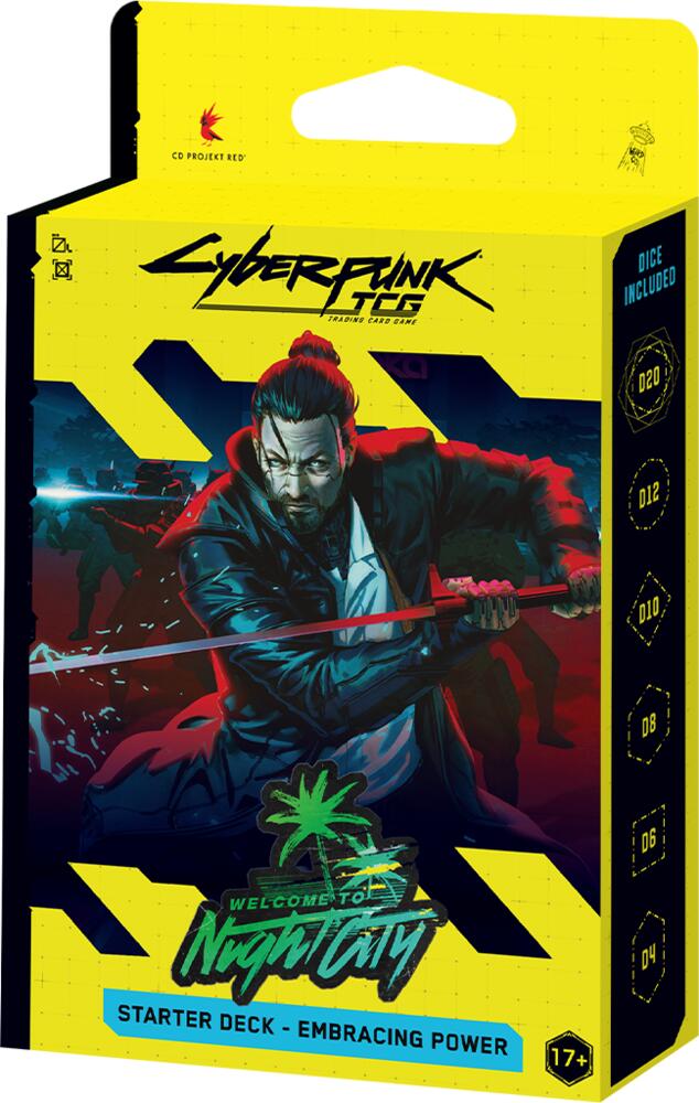 Cyberpunk TCG: Welcome to Night City - Embracing Power - Starter Deck Beta