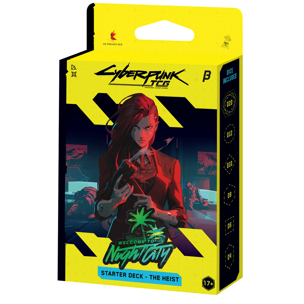 Cyberpunk TCG Welcome to Night City The Heist Beta Starter Deck