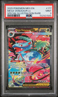 2025 Pokemon Mega Evolution Special Illustration Rare Mega Venusaur Ex #177 PSA 9