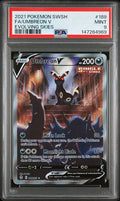 2021 Pokemon SWSH Evolving Skies Umbreon V Full Art Alternate #189 PSA 9