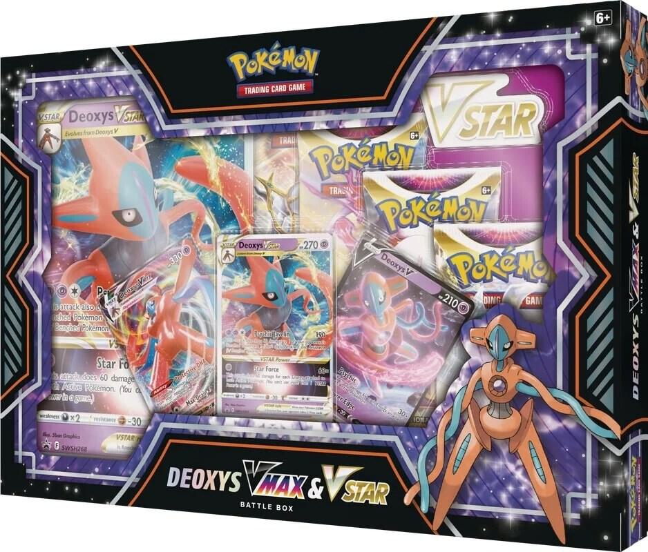 Deoxys VMAX & VSTAR Battle Box — Pokemon