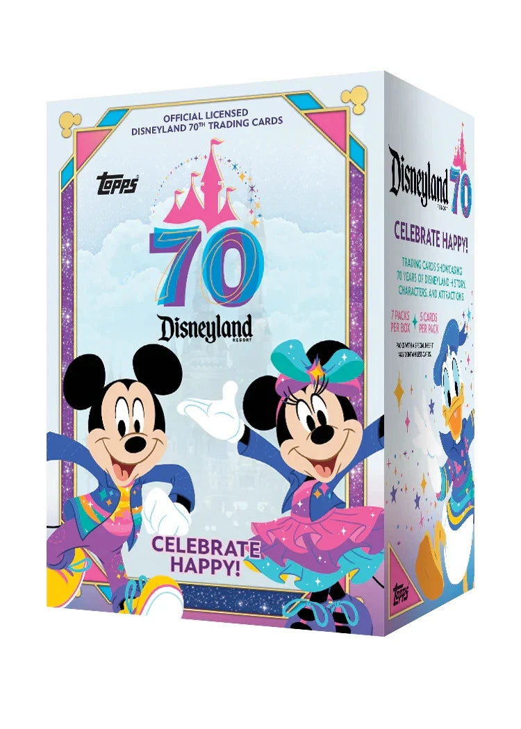 2025 Topps Disneyland 70th Anniversary Blaster Box — Trading Cards