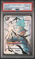2024 DRAGON BALL SUPER CARD GAME FUSION WORLD BLAZING AURA #FB02-139 VEGITO SECRET RARE-SUPER ALT ART PSA 10
