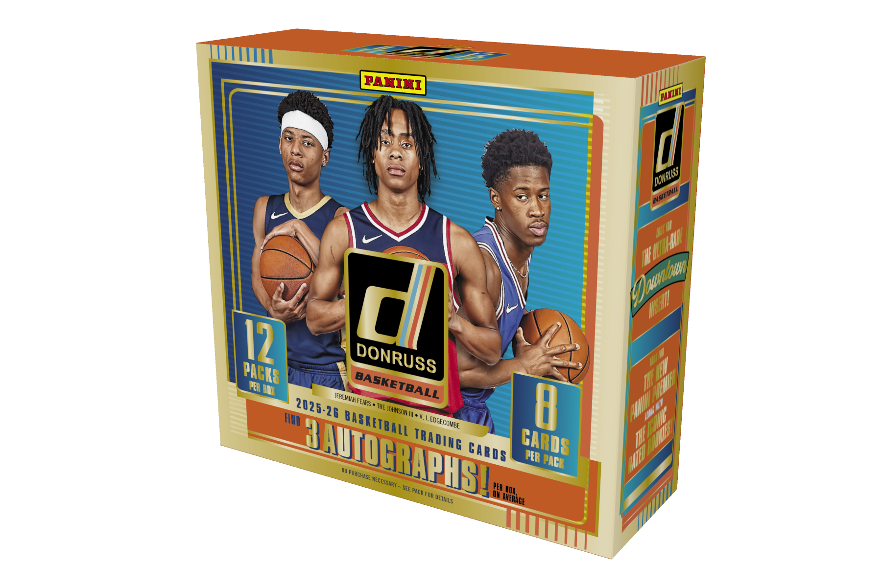 2025-26 Panini Donruss Basketball Trading Card Box — Sports Trading Cards
