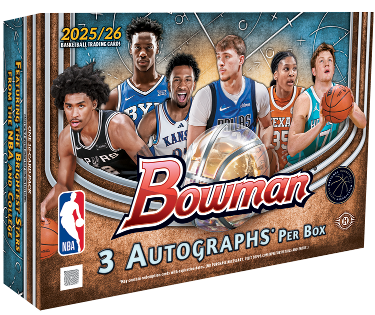 2025/26 Bowman Basketball Breaker Delight Box — Sports Trading Cards