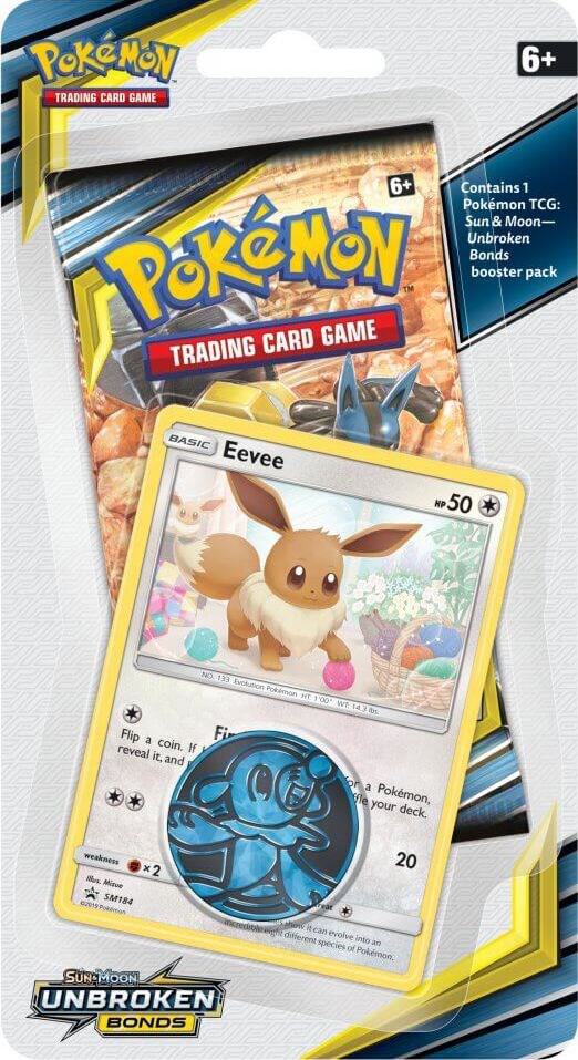 Unbroken Bonds Single Pack Blister [Eevee] - SM - Unbroken Bonds (SM10) — Trading Cards