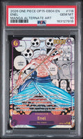 Enel OP15-118 Manga PSA 10 certification 163127818 front