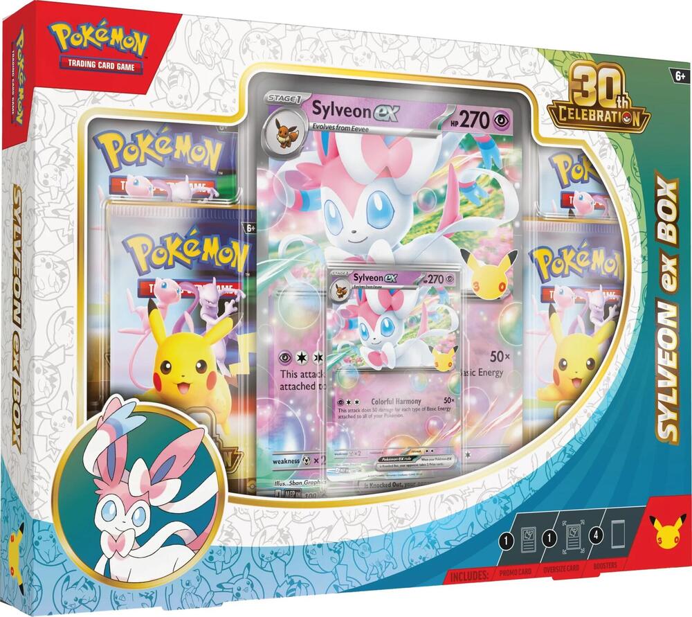 Pokemon 30th Celebration Ex Box [Promo may vary] - ME: 30th Celebration (30C)