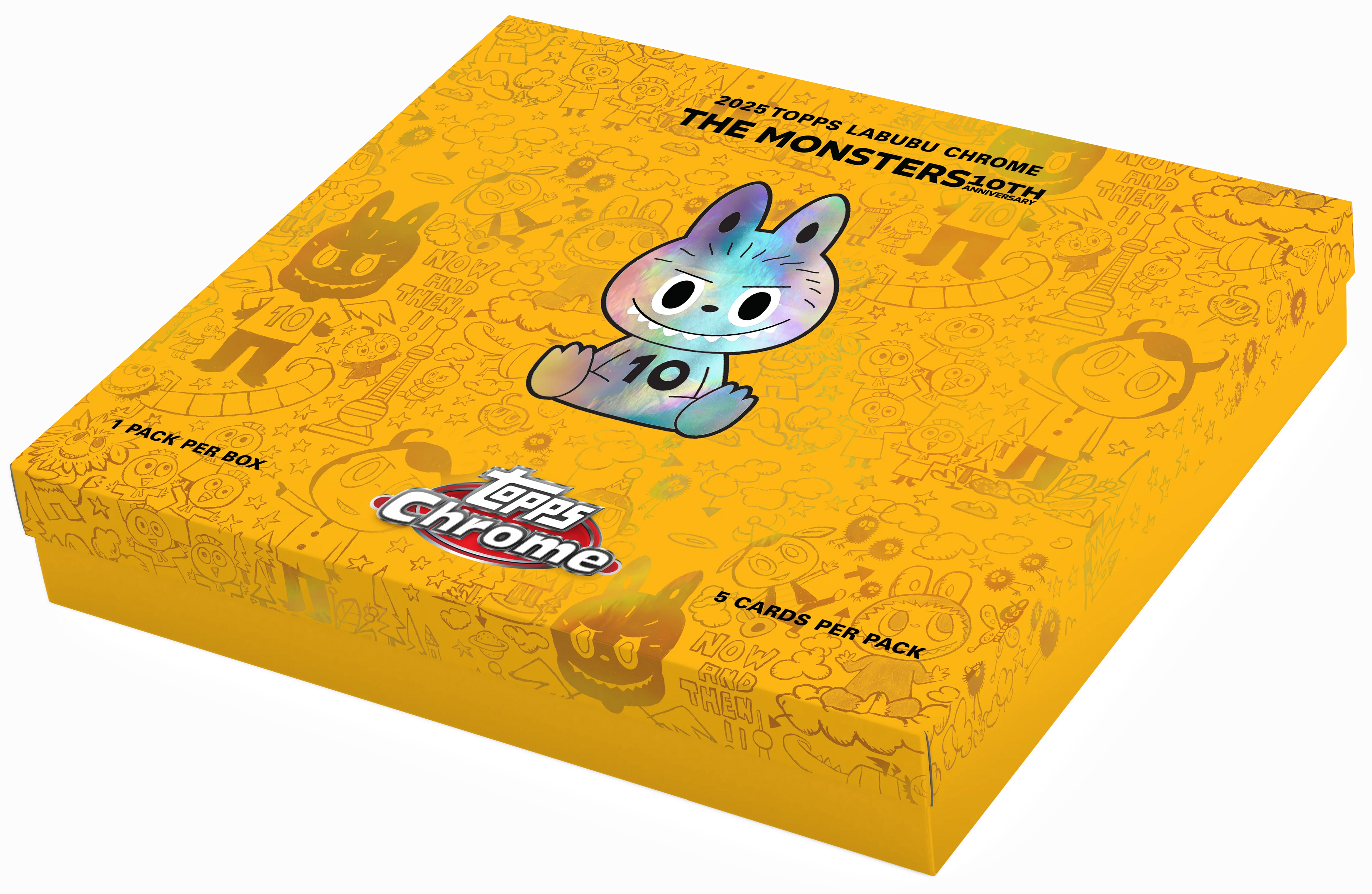 Topps Chrome® Labubu Hobby Box — Trading Cards