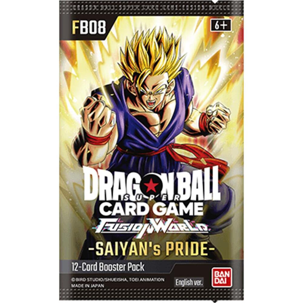 Saiyan's Pride Sleeved Booster Pack - Saiyan's Pride (FB08) — Trading Cards