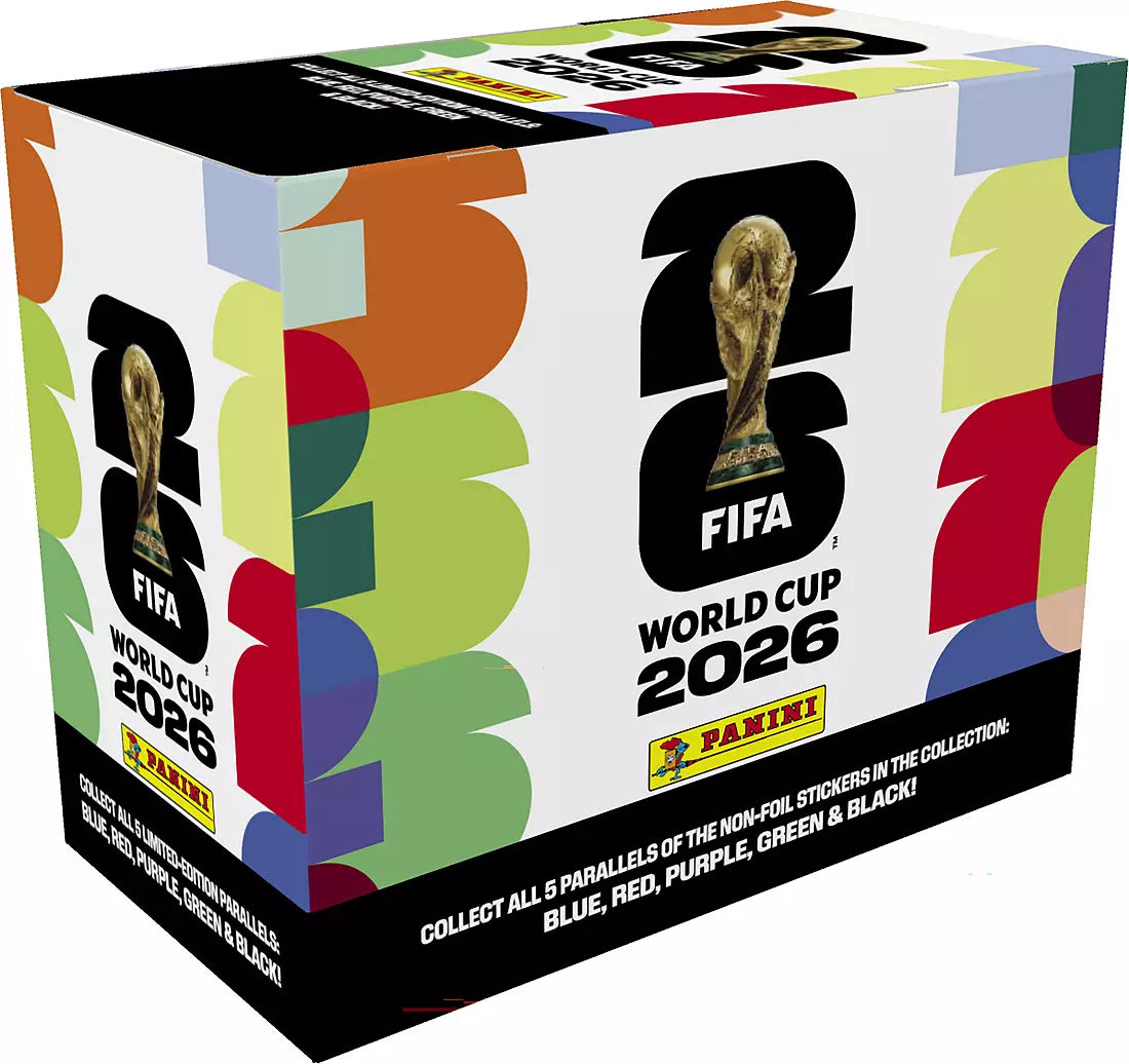 Panini America 2026 FIFA World Cup Sticker Box - 25 Count — Sports Trading Cards