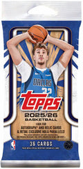 2025-2026 Topps Basketball Fat Pack — Sports Trading Cards