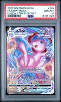 2021 POKEMON SWORD & SHIELD FUSION STRIKE #269 FA/MEW VMAX FUSION STRIKE-SECRET PSA 10