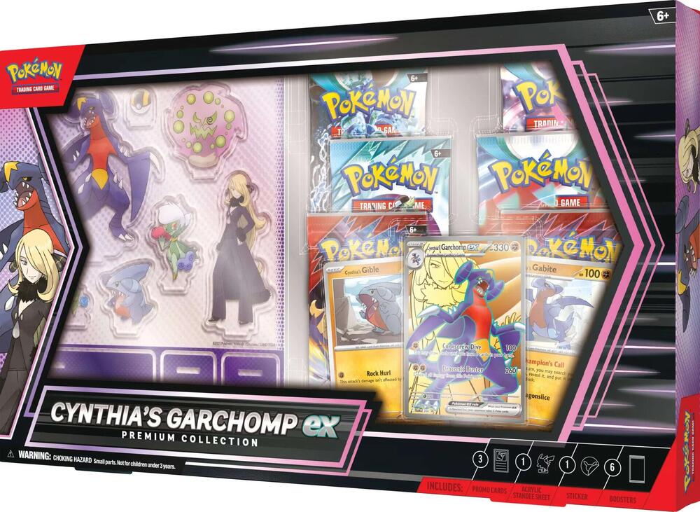 Cynthia's Garchomp ex Premium Collection — Pokemon