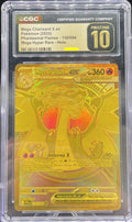 MEGA CHARIZARD X EX - 130/094 PHANTASMAL FLAMES HYPER RARE CGC 10 PRISTINE