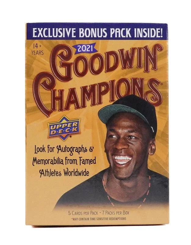 2021 Upper Deck Goodwin Champions Blaster box — Sports Trading Cards