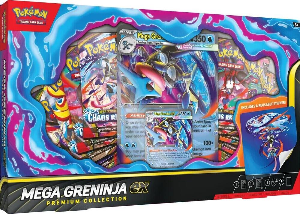 Pokemon Mega Greninja ex Premium Collection — Trading Cards