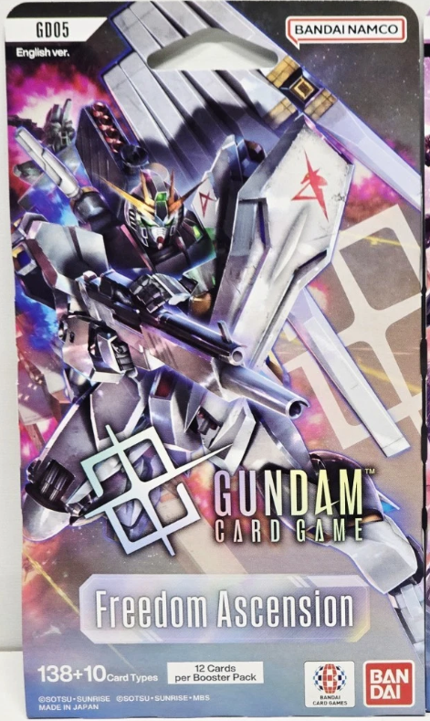 Gundam Freedom Ascension Sleeved Booster Pack - Freedom Ascension (GD05)