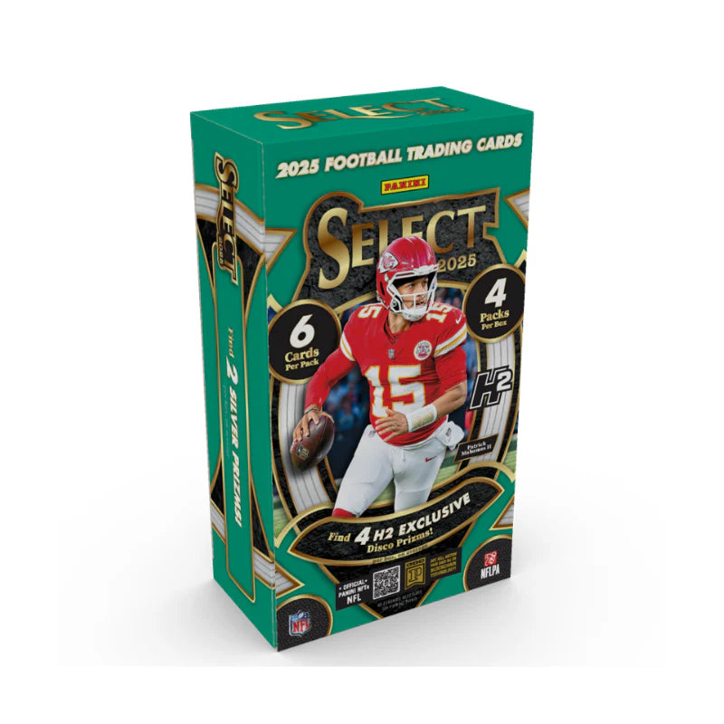 2025 Panini Select Football H2 Box — Sports Trading Cards