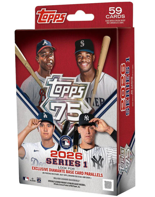 2026 Topps Series 1 Basebal Hanger Box — Sports Trading Cards