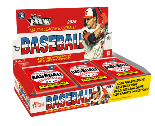 2025 Topps Heritage Baseball Hobby Box — Sports Trading Cards