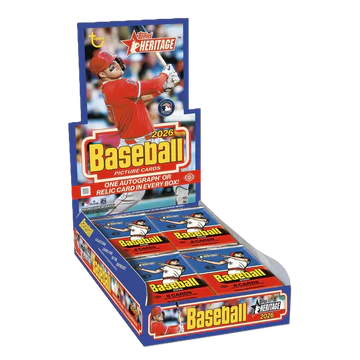 2026 Topps Heritage Baseball Hobby Box — Sports Trading Cards