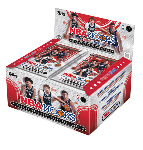 2025-26 Topps Hoops Basketball Jumbo Box — Sports Trading Cards