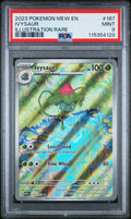 2023 POKEMON MEW EN-151 167 IVYSAUR ILLUSTRATION RARE PSA 9