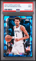 2025-26 Topps Chrome Sapphire Victor Wembanyama #221 PSA 9