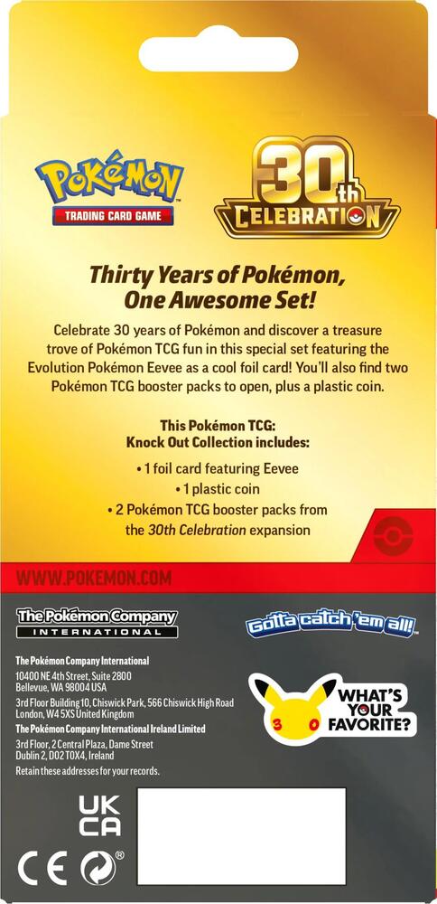 30th Celebration Knock Out Collection - ME