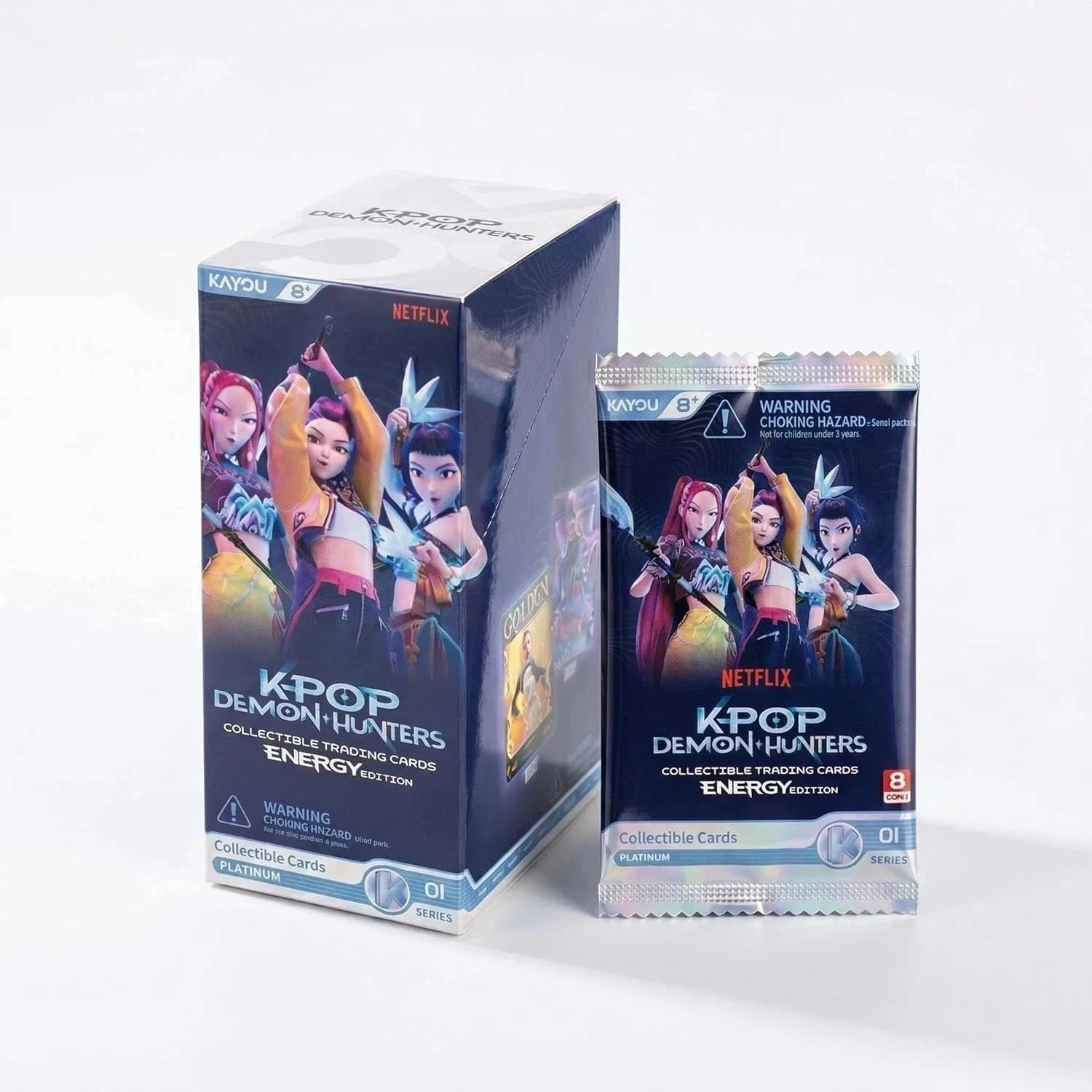 KAYOU K-Pop Demon Hunters KPOP Energy Edition Display Booster Box — Trading Cards