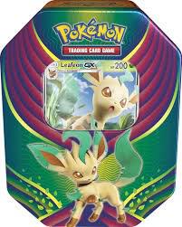Evolution Celebration Tin [Leafeon GX] - SM - Celestial Storm (CES) — Trading Cards