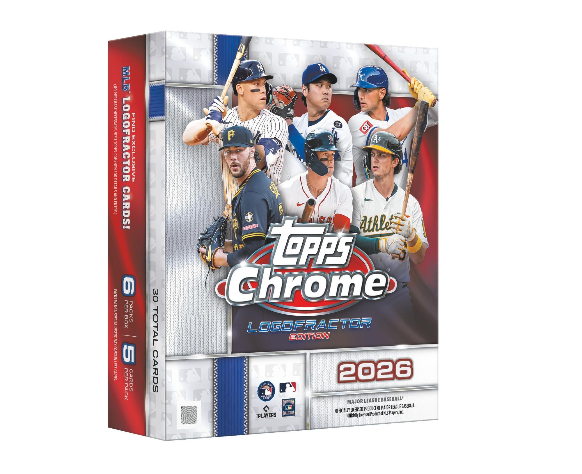 2026 Topps Chrome Baseball Logofractor Edition Box