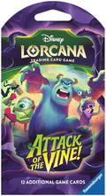 Disney Lorcana: Attack of the Vine! Sleeved Booster Pack - Attack of the Vine! (13)