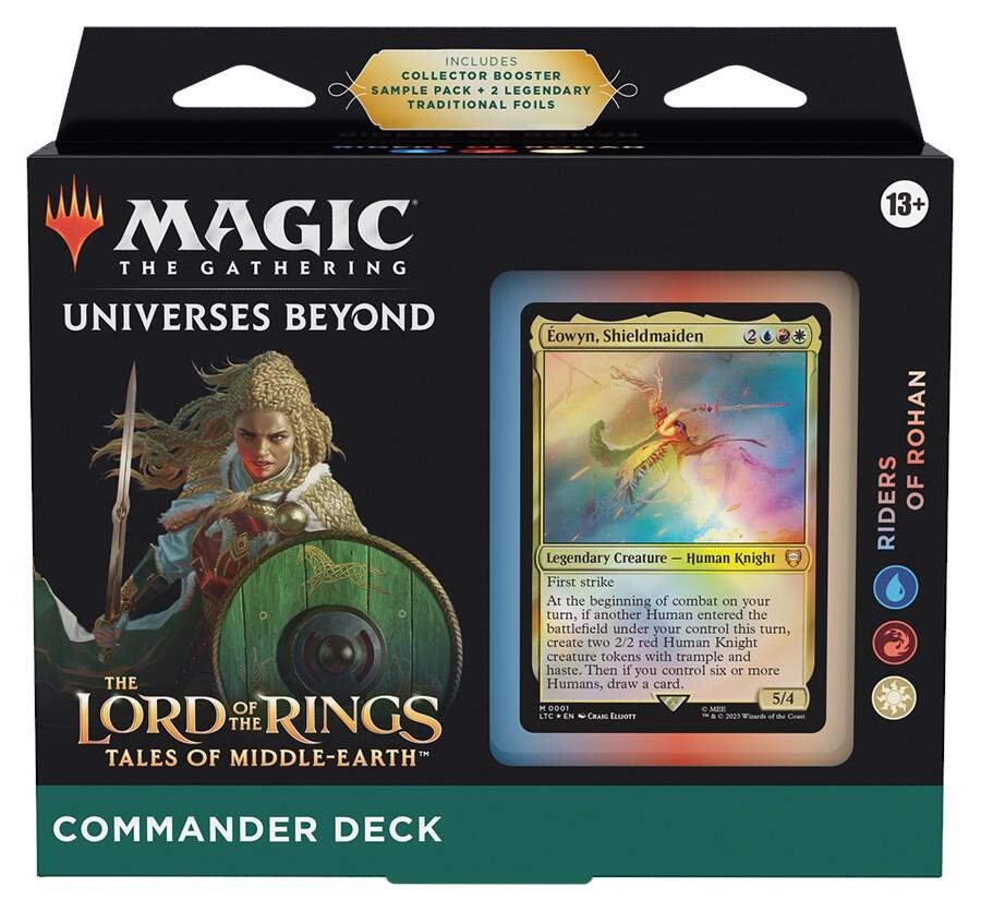 The Lord of the Rings: Tales of Middle-earth Commander Deck - Riders of Rohan — Trading Cards