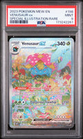 2023 POKEMON MEW EN-151 #198 VENUSAUR ex SPECIAL ILLUSTRATION RARE PSA 9