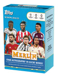 2024/25 Topps Merlin UEFA Club Competitions Value Box — Sports Trading Cards